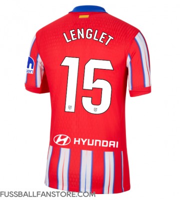 Atletico Madrid Clement Lenglet #15 Replik Heimtrikot 2024-25 Kurzarm